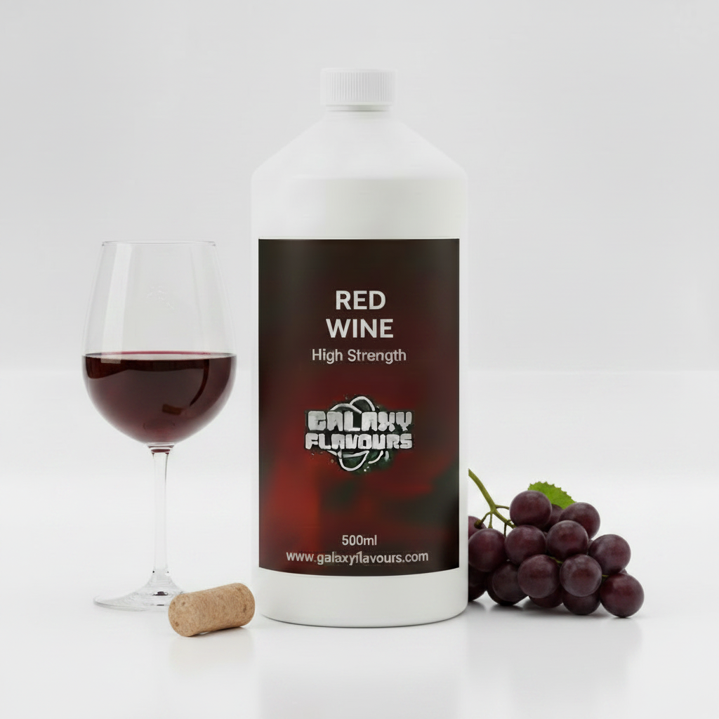 Red Wine Food Flavouring - Professional High Strength - 500ml