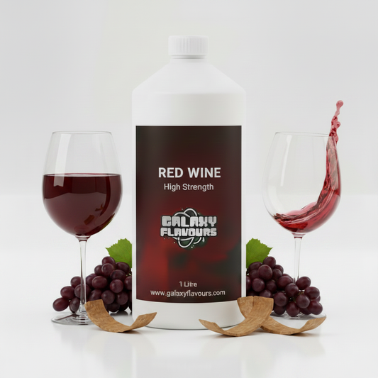 Red Wine Food Flavouring - Professional High Strength - 1 Litre