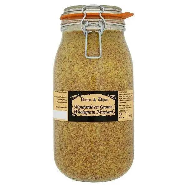 Reine de Dijon Wholegrain Mustard 2.1kg