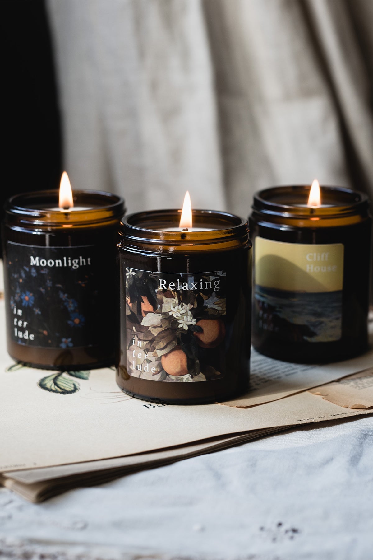 Moonlight Essential Oil Candle