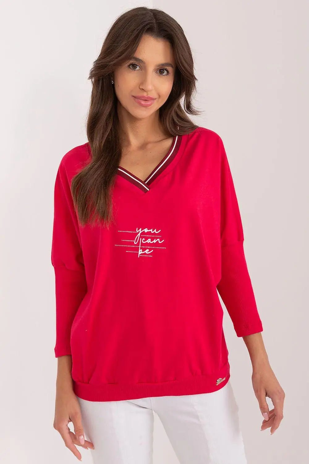 Relevance reliable comfort with a casual blouse