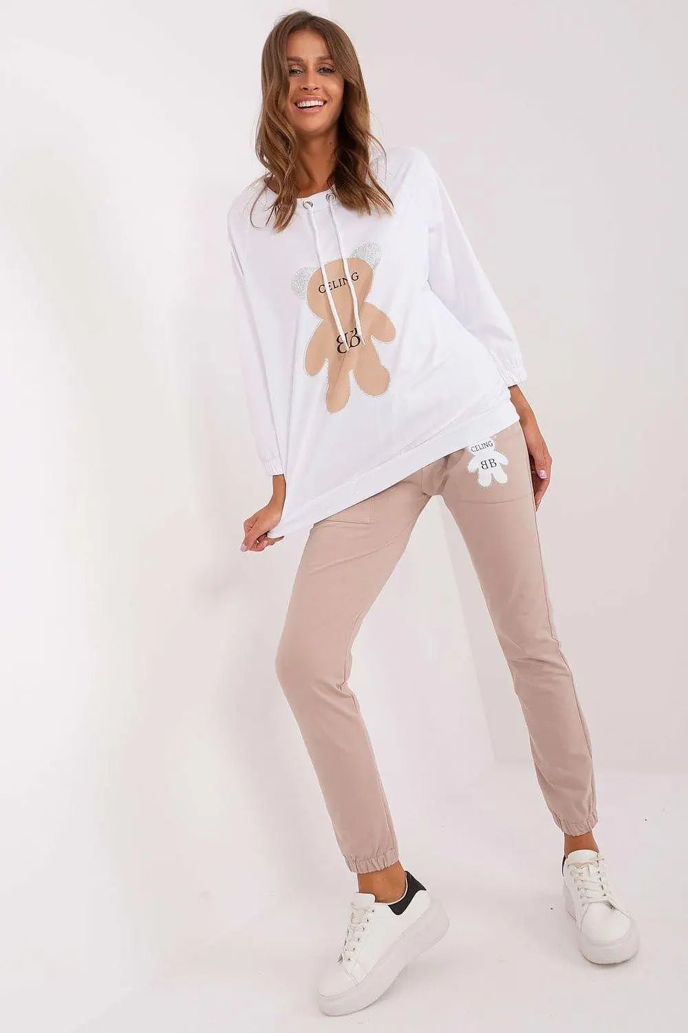 Relevance womens long sleeve sweatshirt and pants