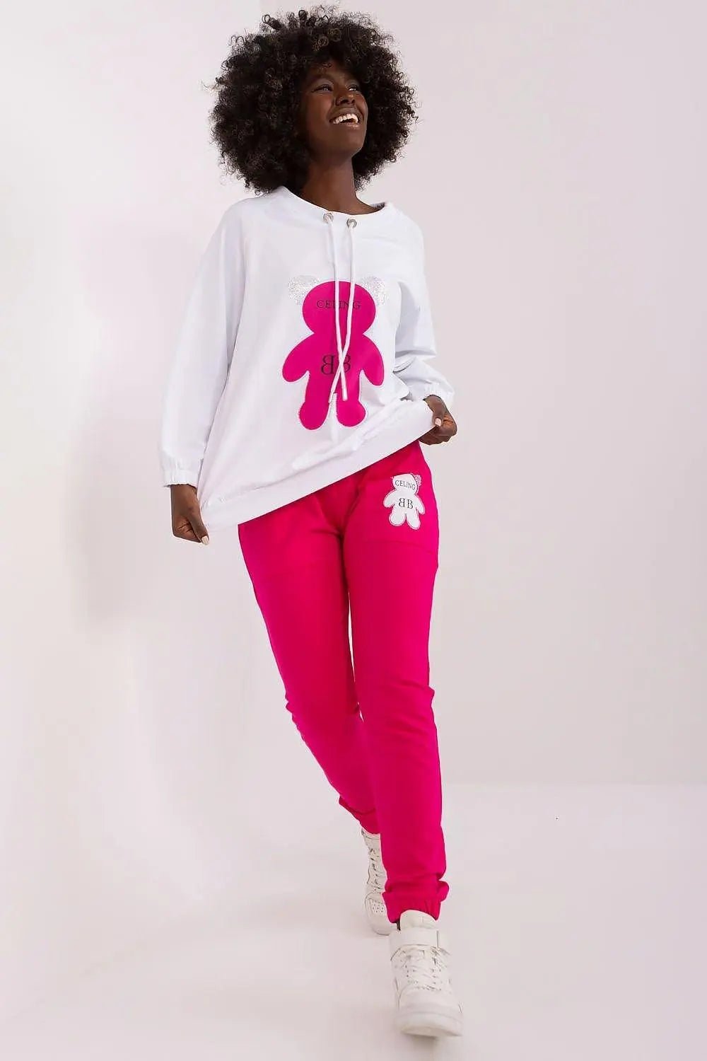 Relevance womens long sleeve sweatshirt and pants