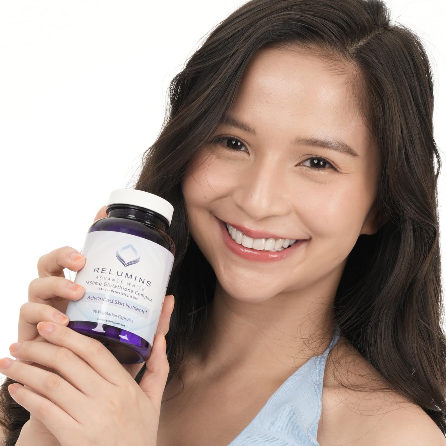 Relumins L-Glutathione Complex 1650mg – Antioxidant & Skin Health, Made in USA