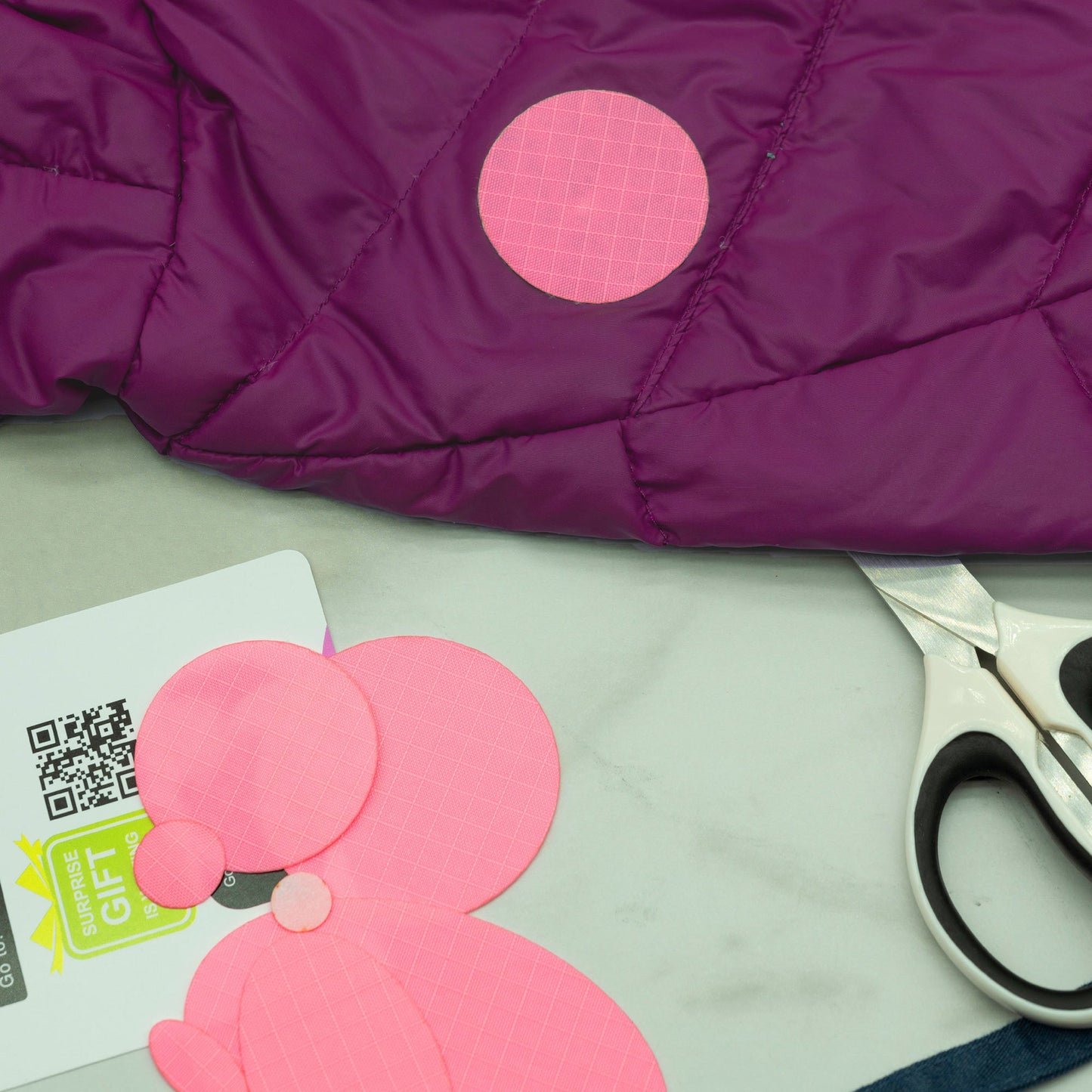 Self-Adhesive Puffer Jacket Repair Patches (30+ Colours)