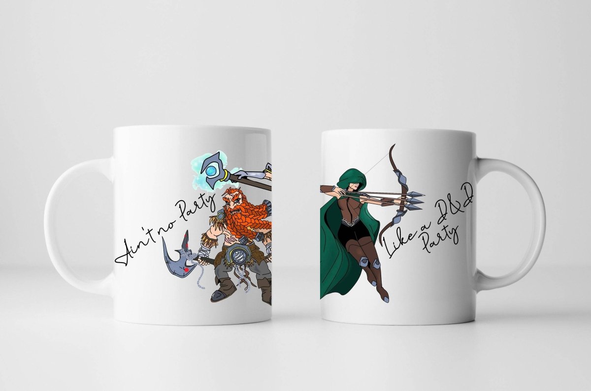 Ain't No Party, Like a DnD Party DnD Mug