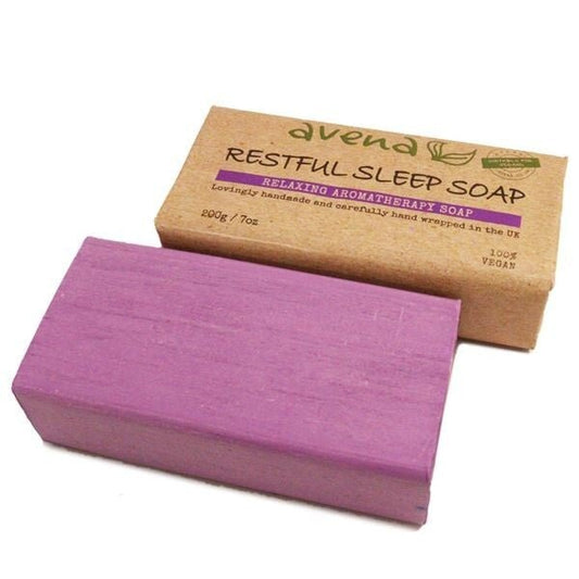 Restful Sleep Soap Bar 200g - Natural Lavender Scented Soap for Relaxation