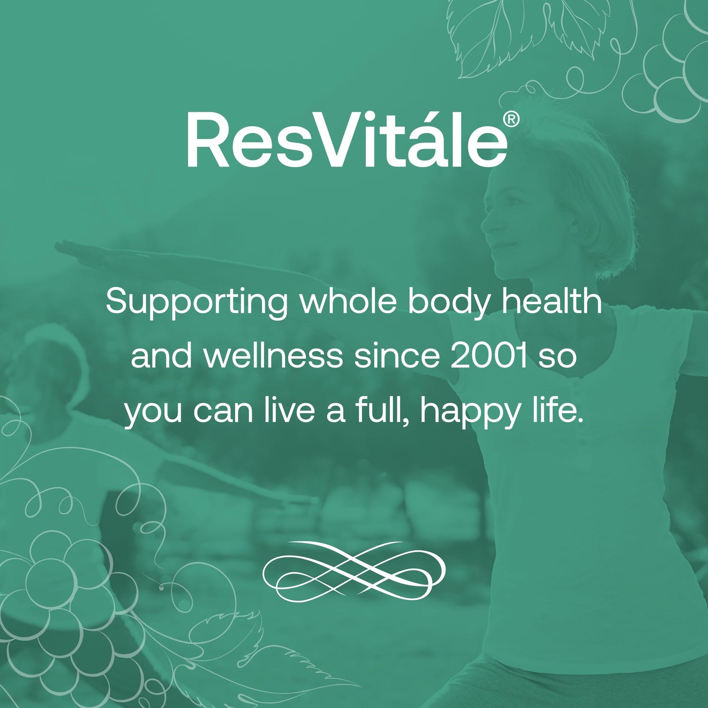 ResVitále Resveratrol 250 mg - 120 Veggie Capsules | Longevity