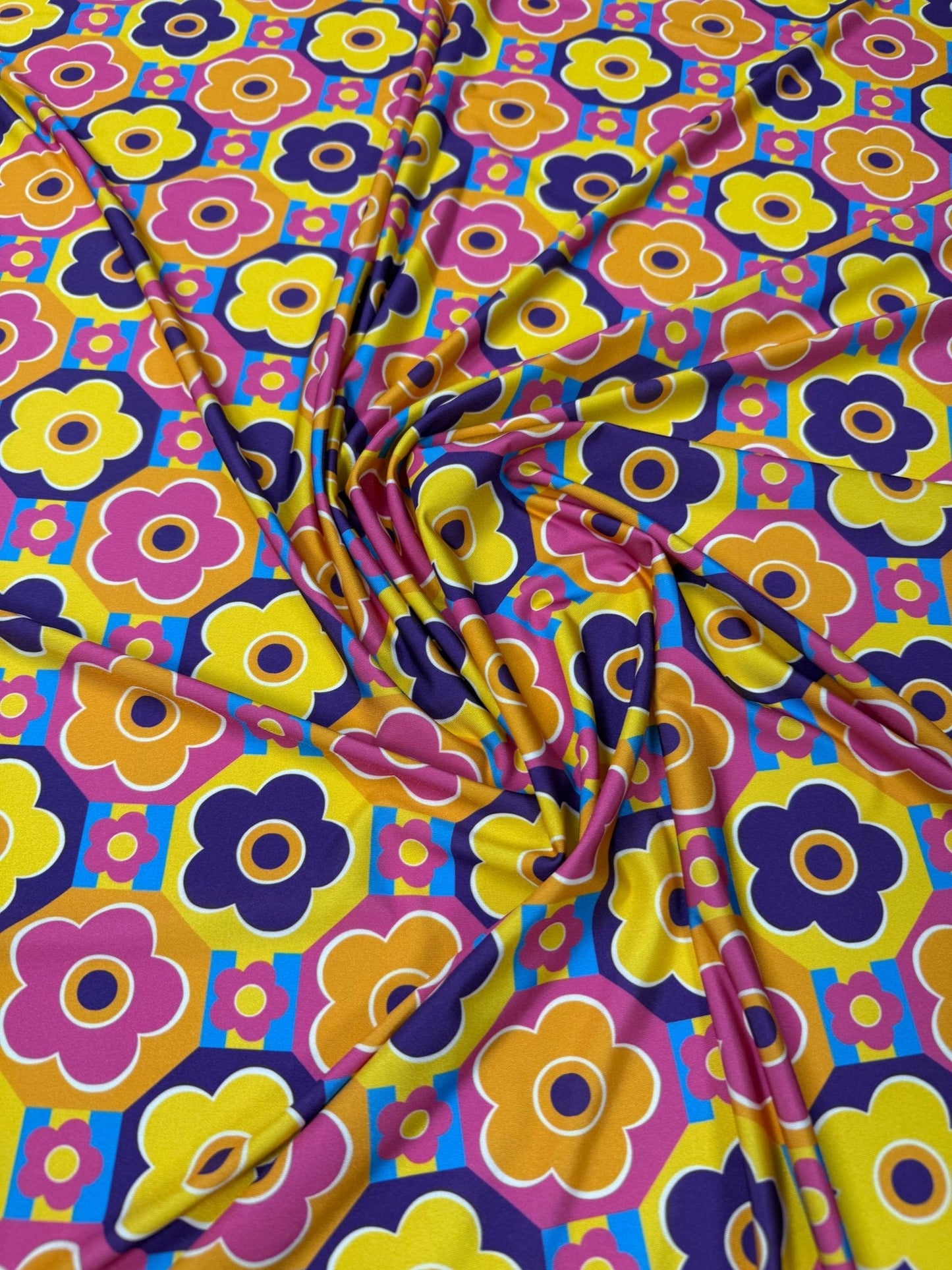 Colorful Floral Fabric by the Metre