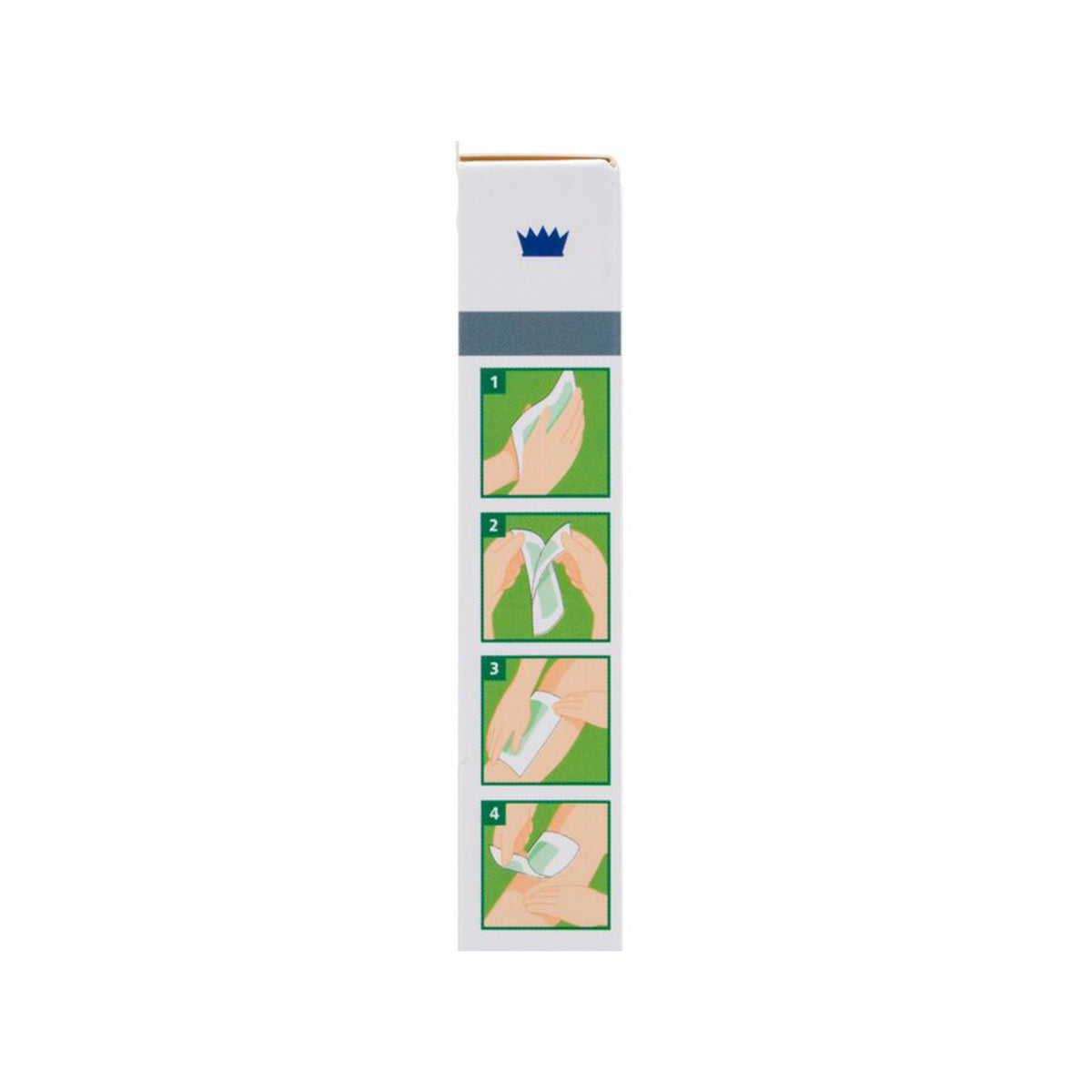 Revitale Body Leg Wax Hair Removal Strips - 100% Ecological Green Tea & Mint