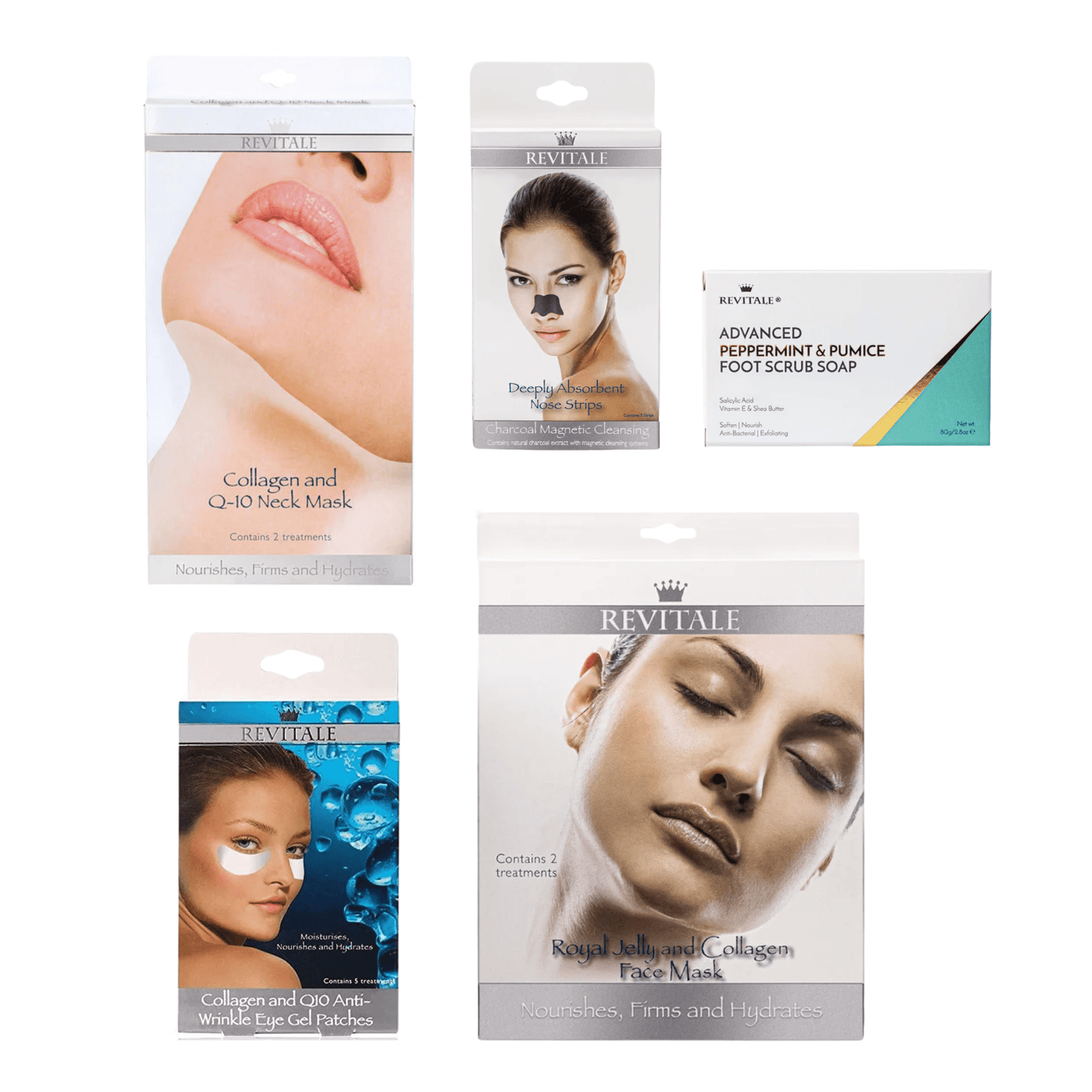 Revitale Classic Beauty Spa Set - Nourishes, Firms and Hydrates