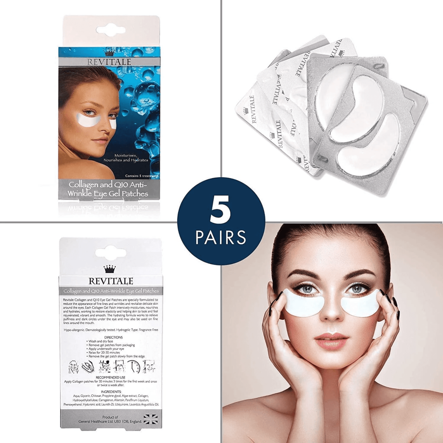 Revitale Classic Beauty Spa Set - Nourishes, Firms and Hydrates