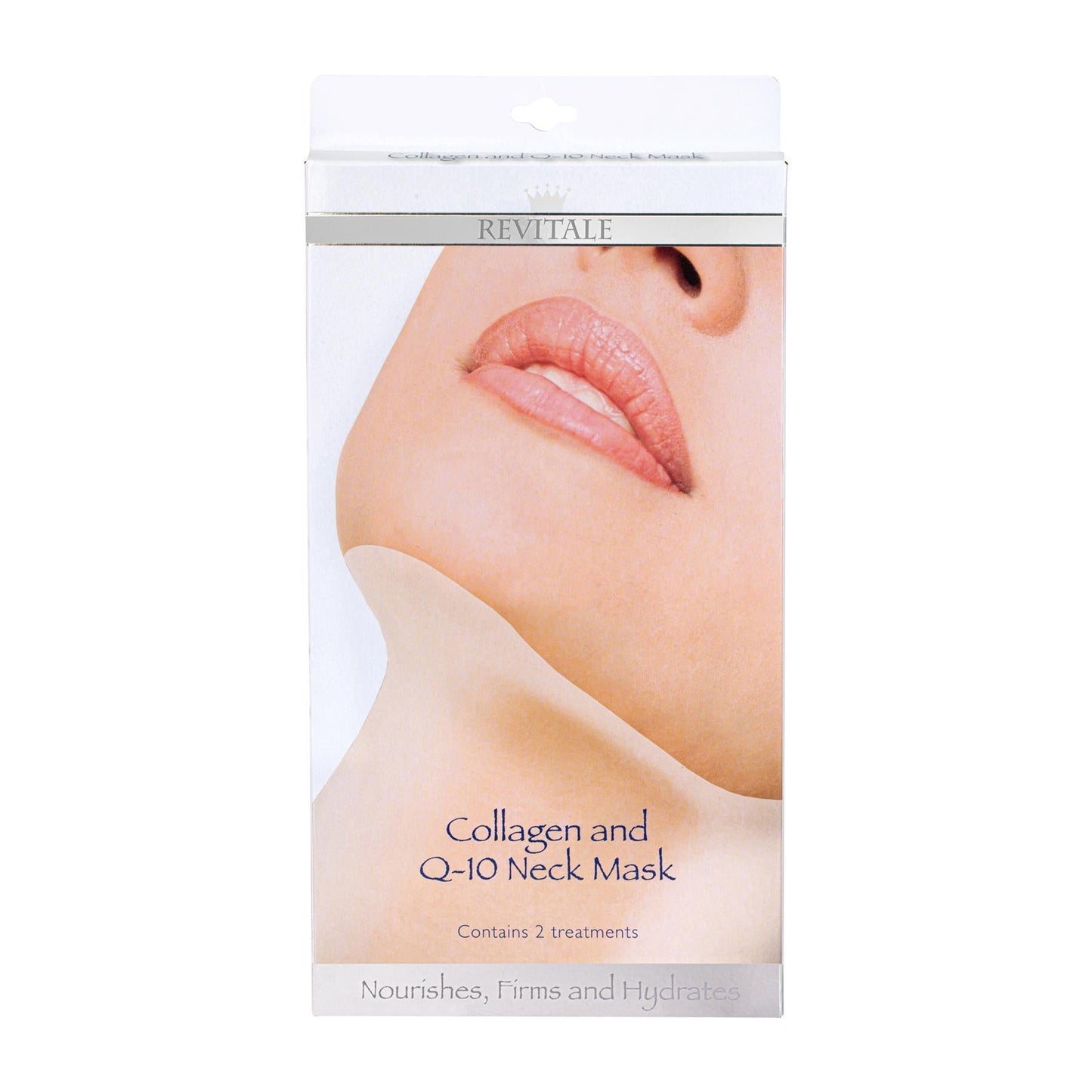 Revitale Collagen and Q-10 Neck Mask, Nourishes, Firms, Hydrates