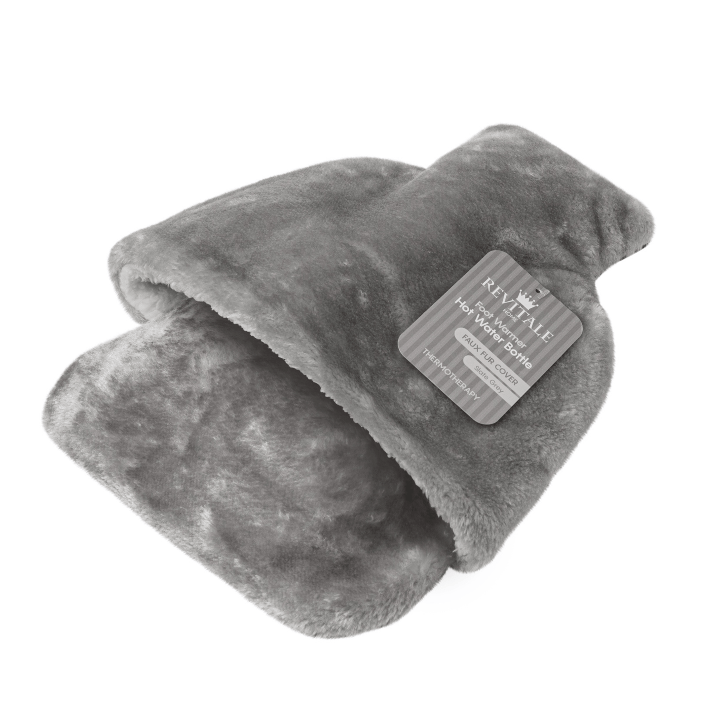 Revitale Foot Warmer Hot Water Bottle (Slate Grey)
