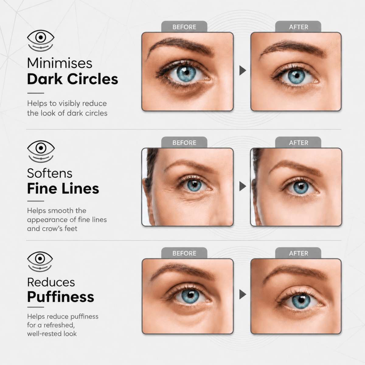 Revitale Pure Vegan Under Eye Patches (30 Pairs)