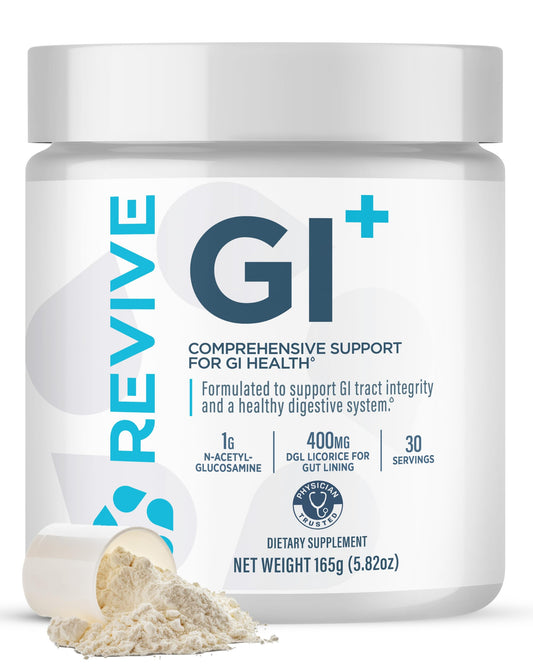 Revive MD GI Plus Digestive Health Supplement – 30 Servings, Gluten-Free, Gut Support