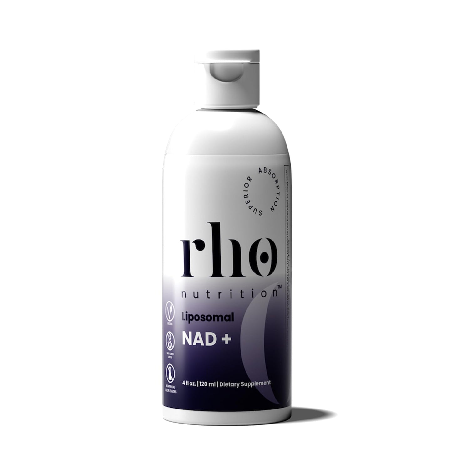 Rho Nutrition Liposomal NAD+ – Liquid NAD+ Supplement for Cellular Health & Energy