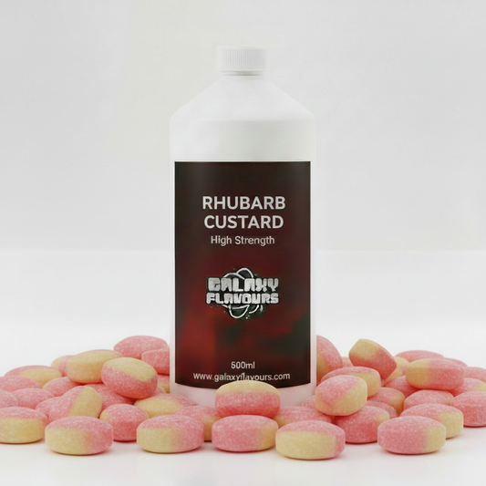 Rhubarb Custard Food Flavouring - Professional High Strength - 500ml