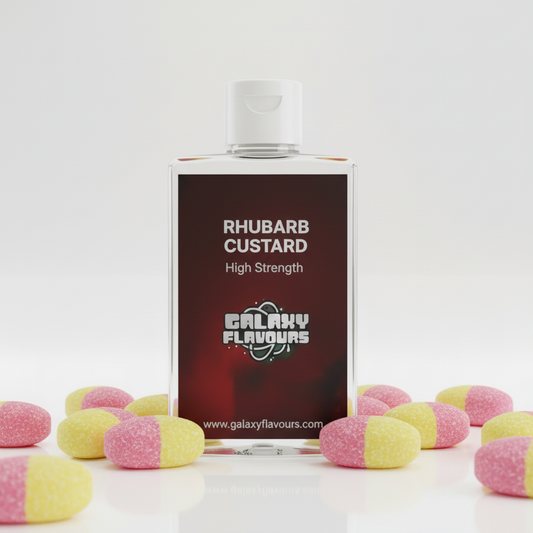 Rhubarb Custard Food Flavouring Concentrate – Professional High Strength – 250ml