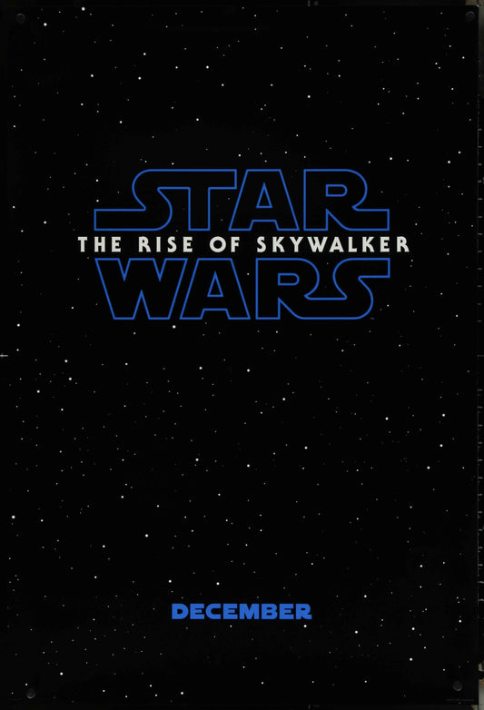 Star Wars: Rise Of Skywalker (2019) Original US One Sheet Movie Poster