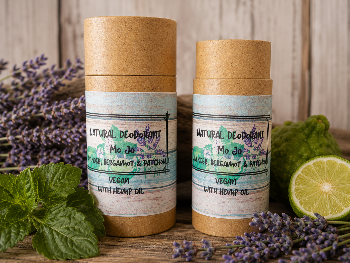Natural Gentle Deodorant Lavender & Bergamot