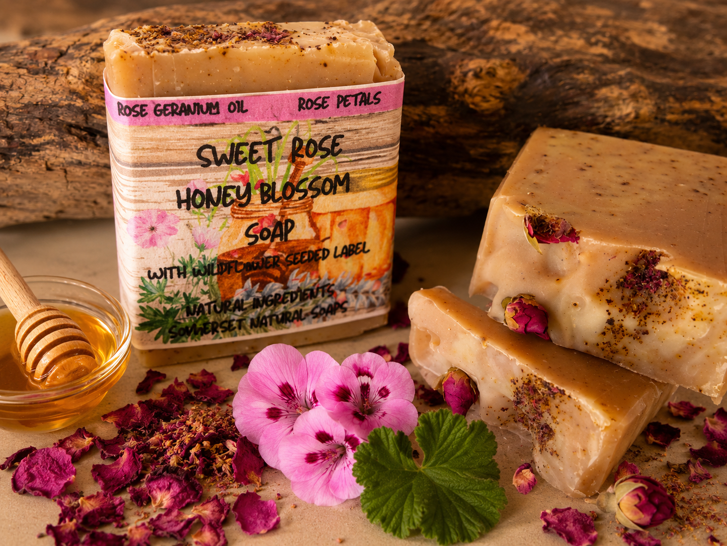 Sweet Rose Honey Blossom Soap