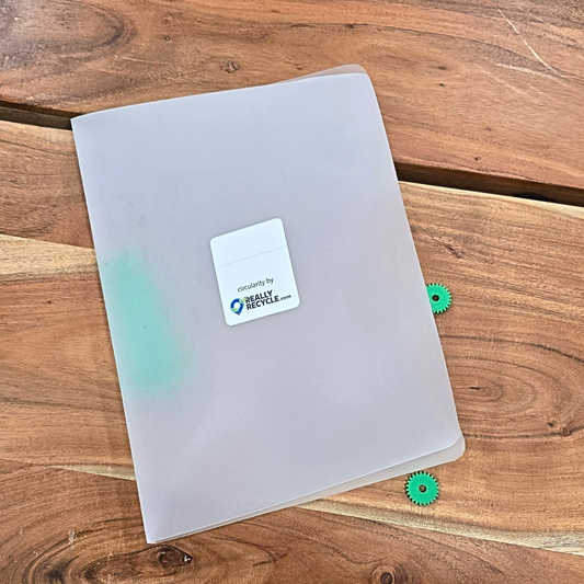 A4 ReallyRecycle folio with dry wipe cover