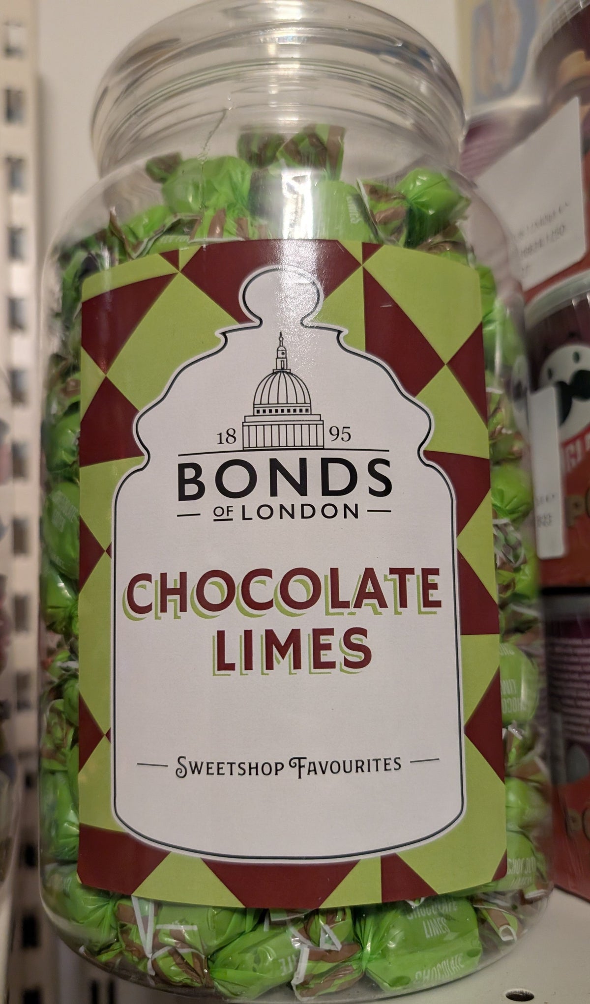 Chocolate Limes Full Jar – Bonds of London