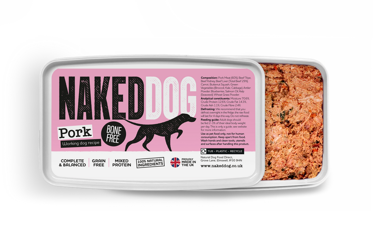 Naked Dog Original Pork (Bone Free) 1kg
