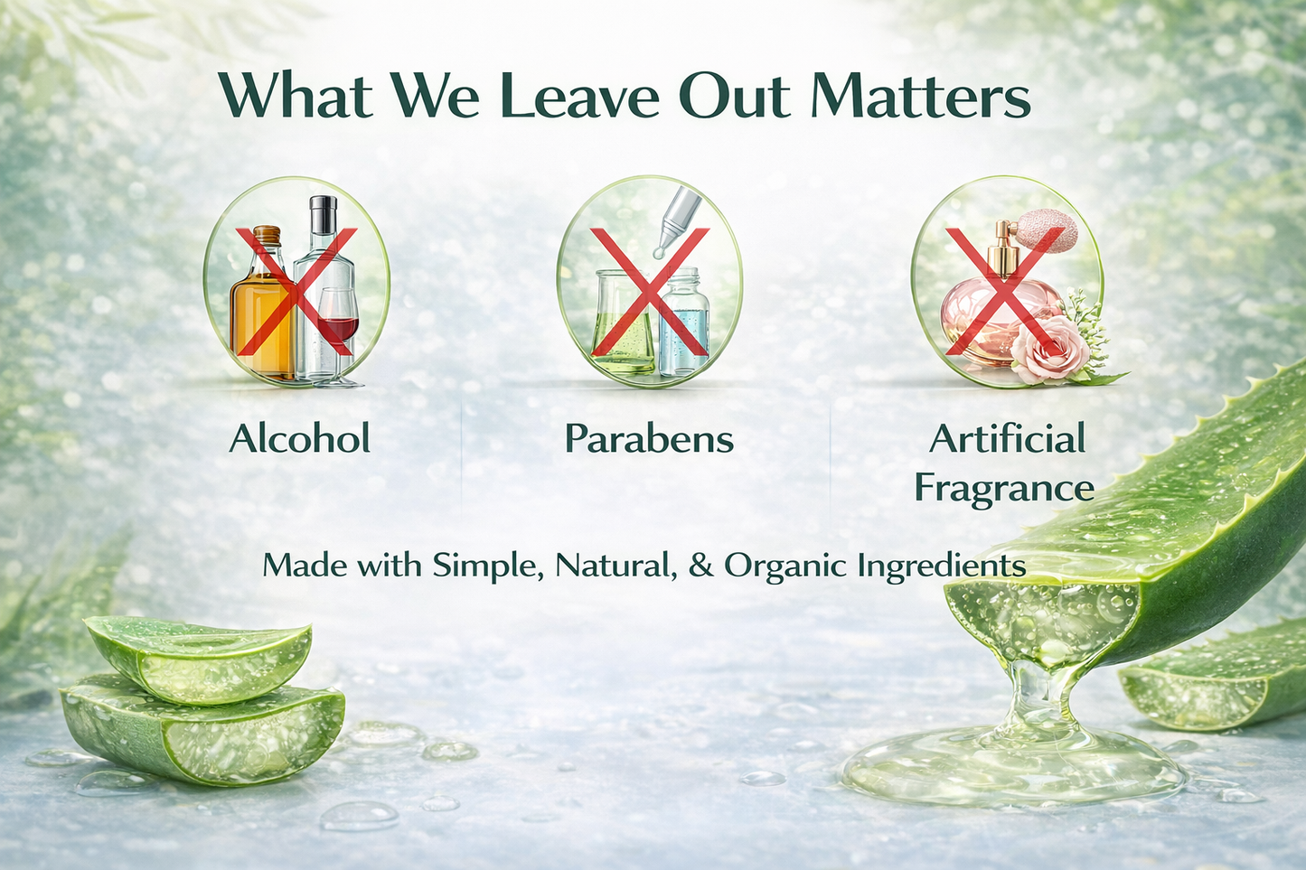Ammuri Organic Aloe Vera Gel 300g