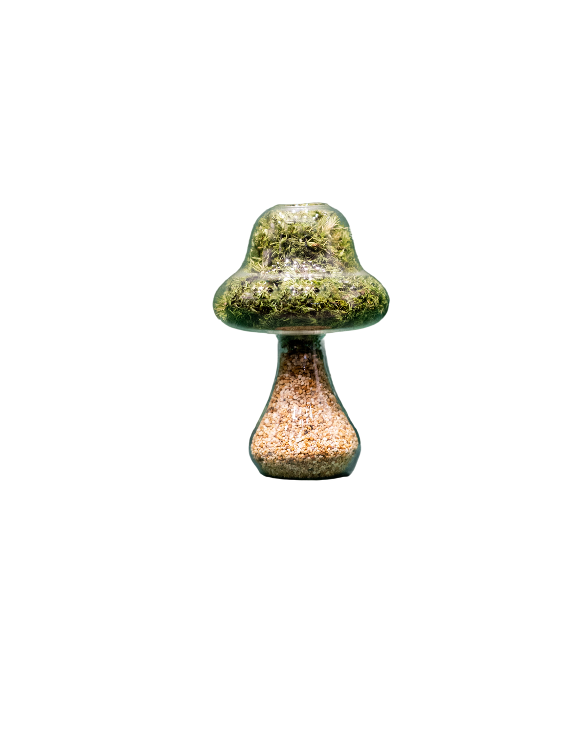 Moss Mushroom - Tall - Natural Stone