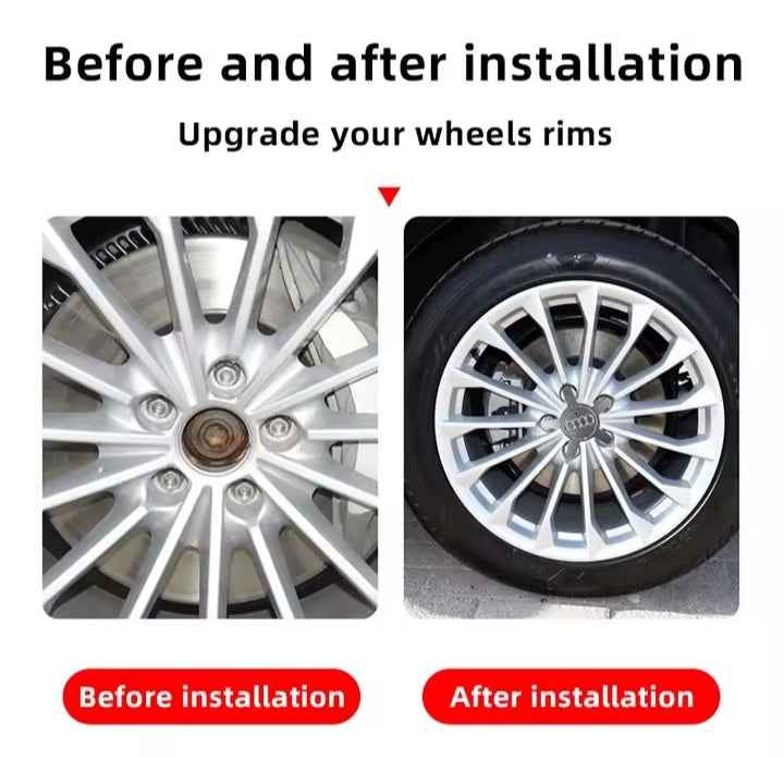 4pcs 135mm Car Wheel Centre Cap Hub Covers Badge logo 4F0601165N For Audi A1 A3 A4 A5 A6 A7 Q3 Q5 Q7 TT B5 B6 B7 8P 8V