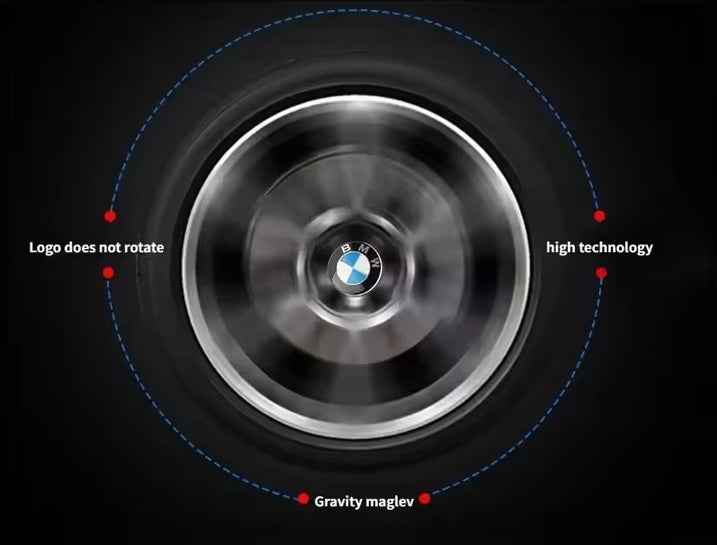 4PCS 56/68mm Floating Wheel Centre Caps for BMW 50th Anniversary – Fit E39 E46 E60 F10 F30 G20 X3 X5