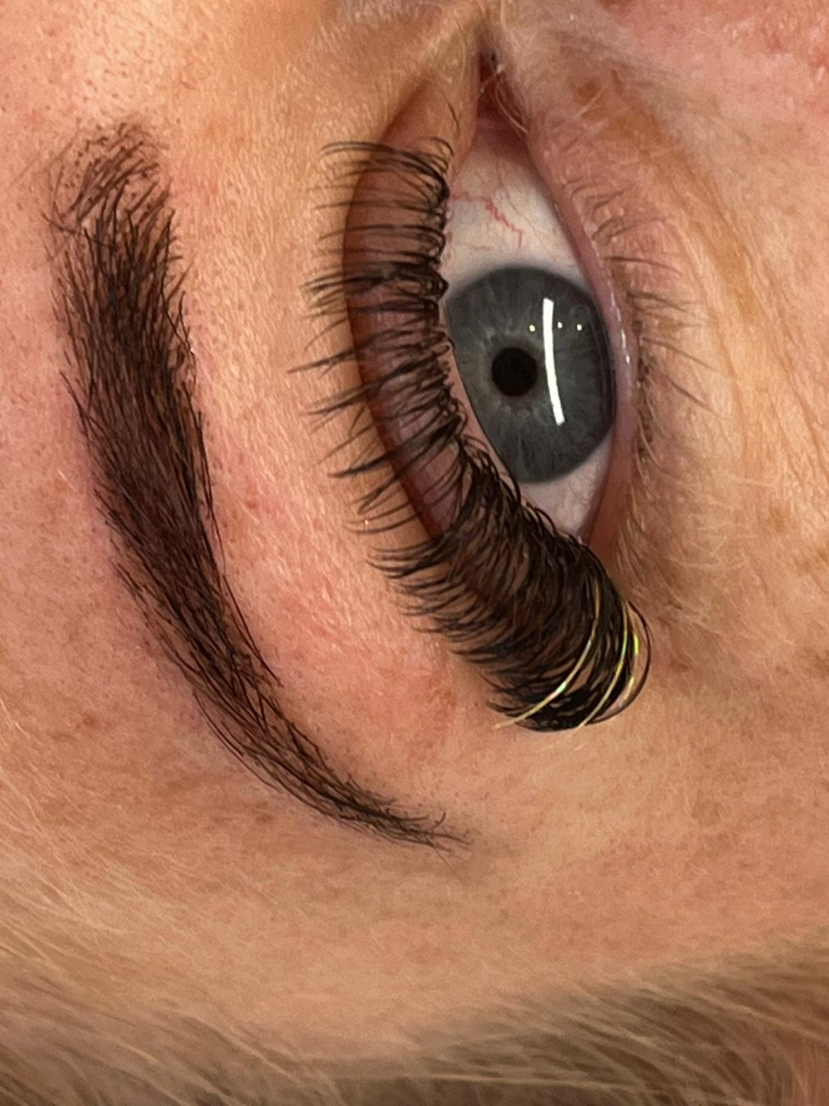 Sample Tray Pre-Made Angel Lash Fans