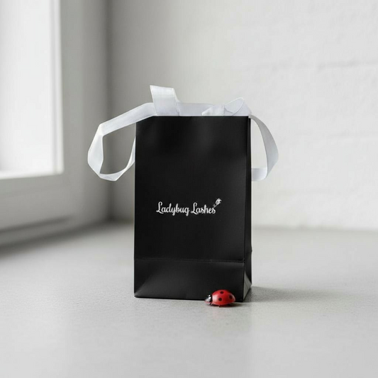 5x Ladybug Lashes Aftercare or Gift Bags