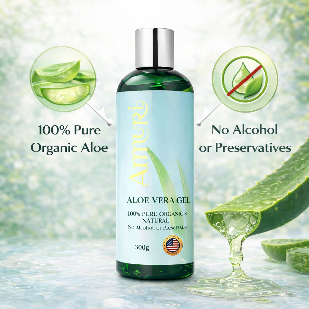 Ammuri Organic Aloe Vera Gel 300g