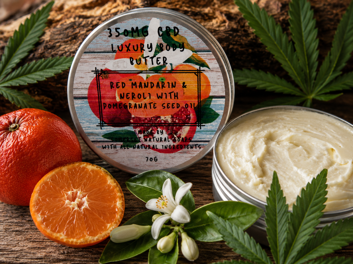 Red Mandarin & Neroli CBD Luxury Body Butter