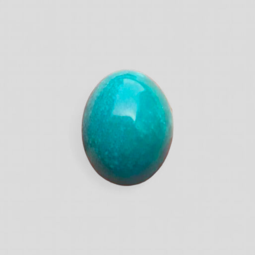 Natural Teal Green Turquoise  - Green Turquoise - 17.3ct- 18x14mm