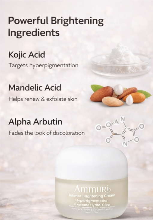 Ammuri Intense Skin Brightening Cream – Dark Spot & Pigmentation Corrector