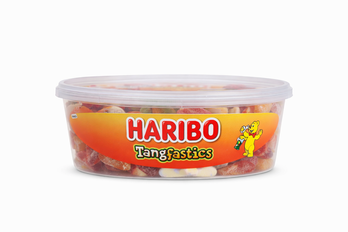 Haribo Tangfastics Sweets – Tangy & Sour Gummy Mix