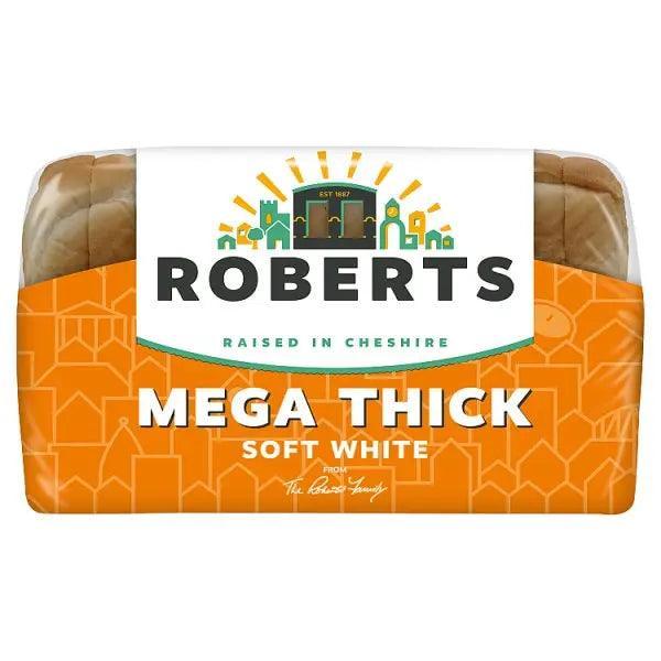 Roberts Mega Thick Soft White 800g ( Case of 1)