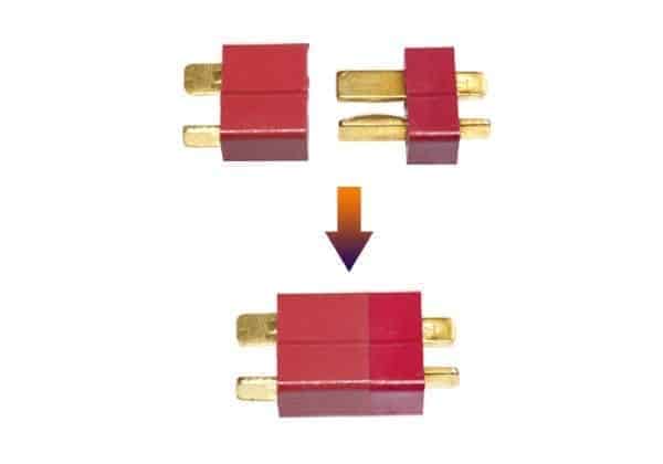 Rocket  High Current airsoft deans Set