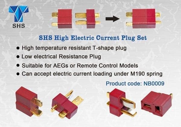 Rocket  High Current airsoft deans Set