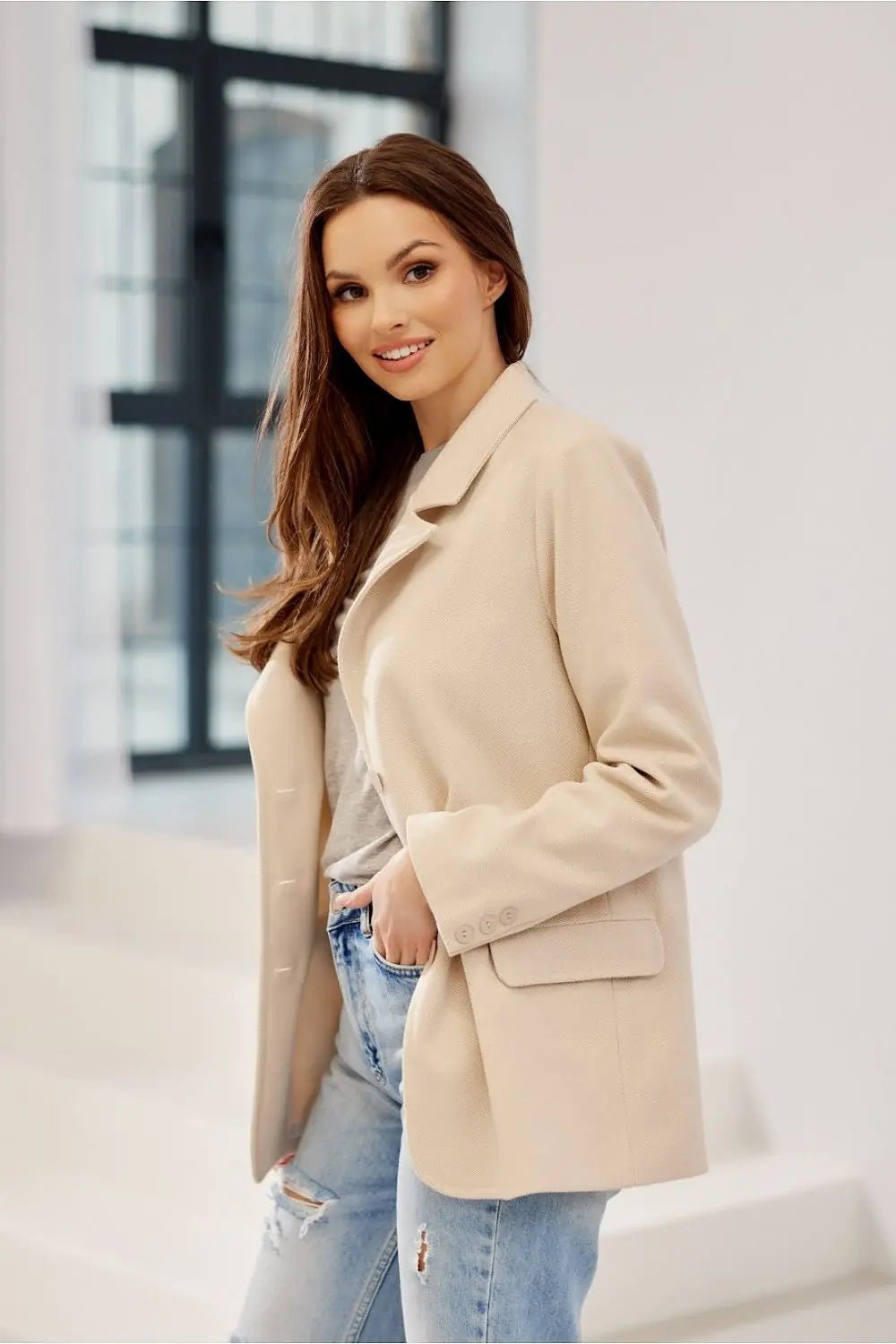 Roco Fashion classic standard-length blazer freya jacket