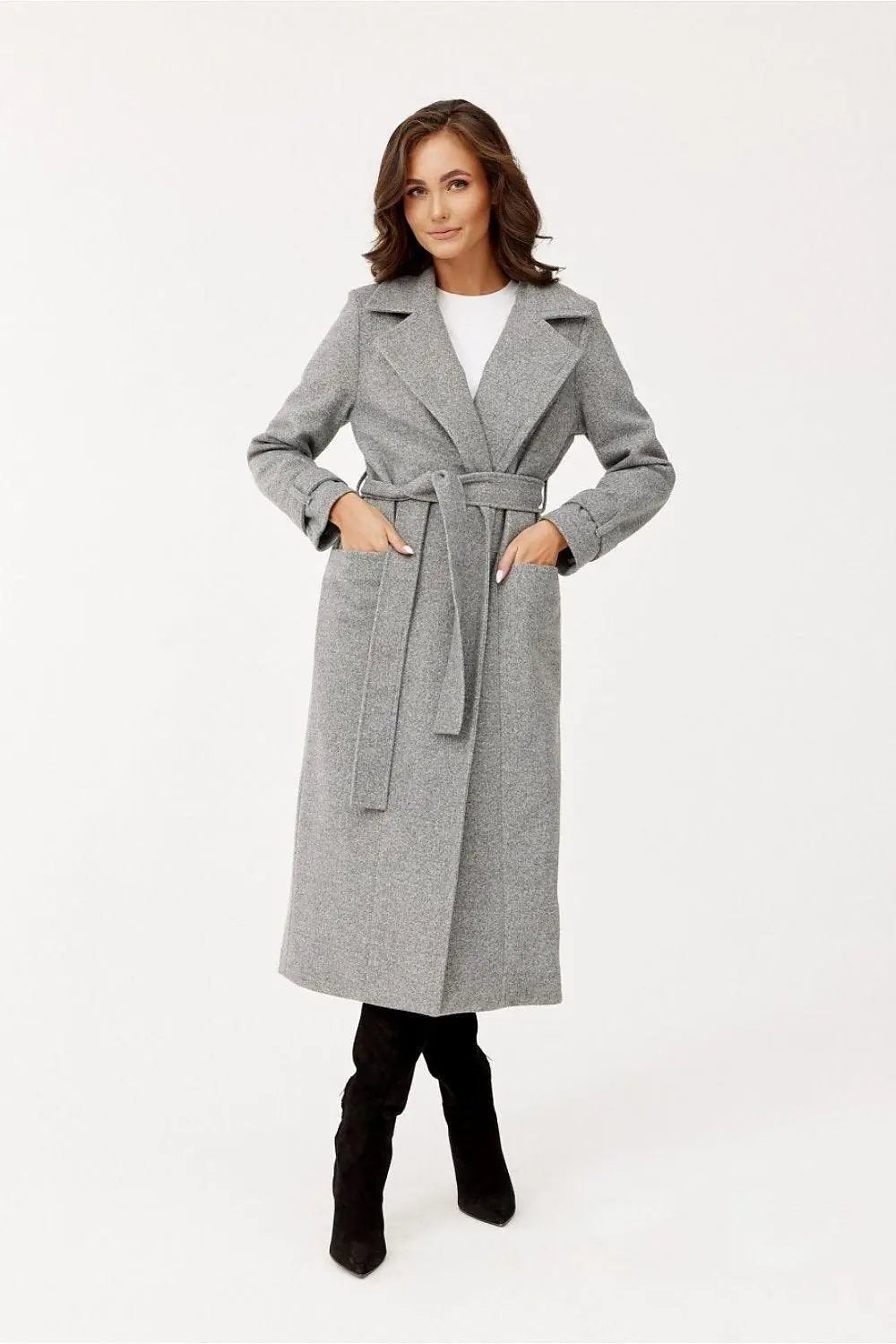 Roco Fashion slip with front pocket coat