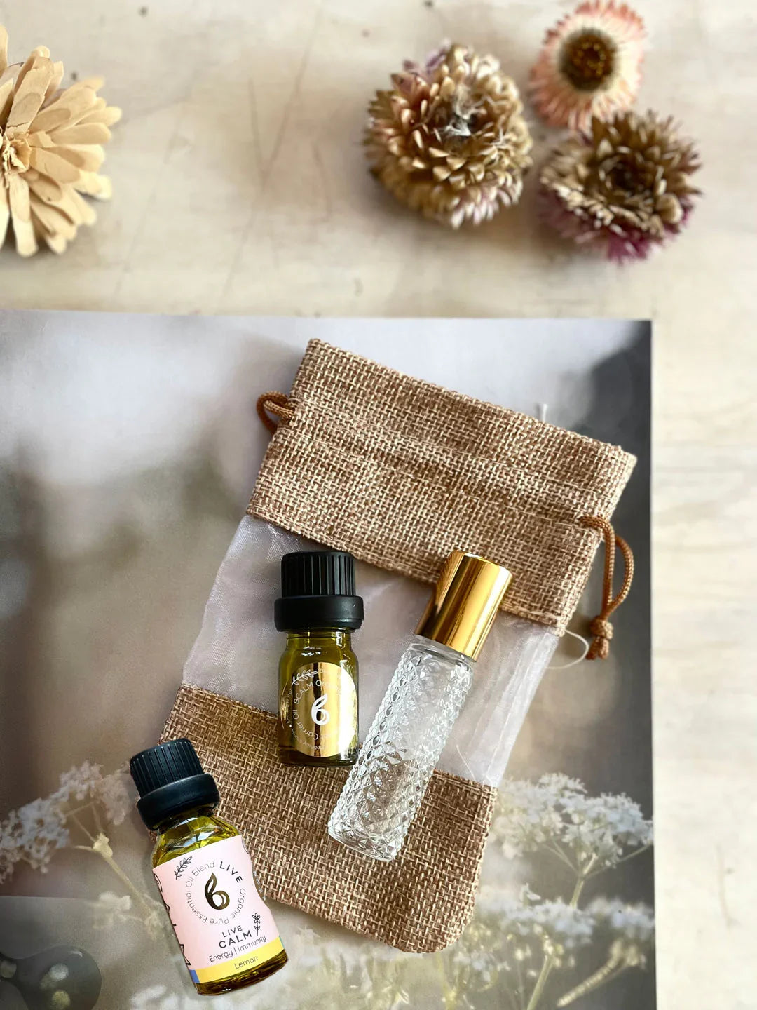 Live Calm Pre-Blended Roller Ritual - Energy & Immunity Boost