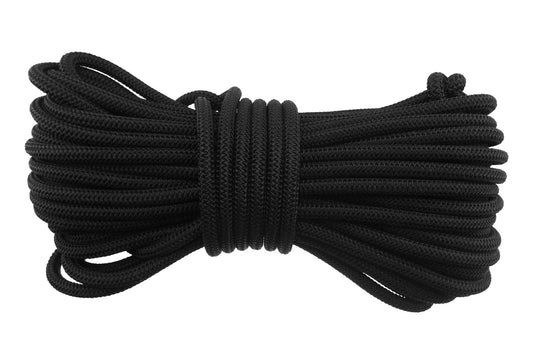 Bungee Rope Black 8mm - 10m, 20m, 30m DIY Workshop Accessory Waterproof Sheet