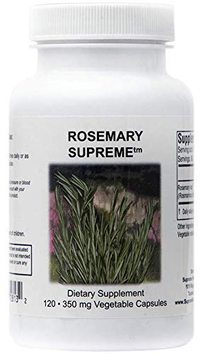 Supreme Nutrition Rosemary Supreme – 120 Pure Rosemary Vegetarian Capsules