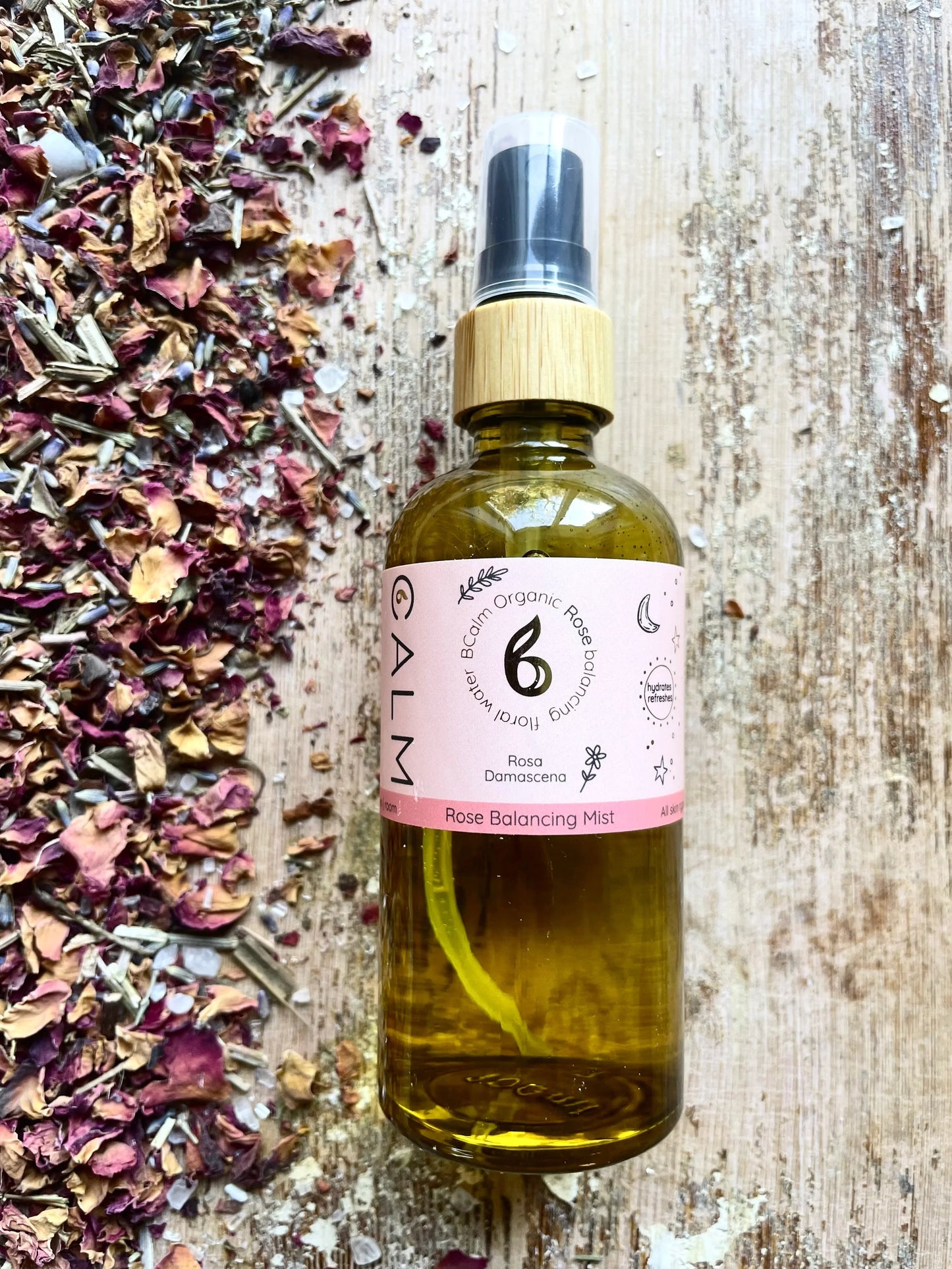 Organic Rose Water Face Mist – Hydrating & Soothing Facial Toner