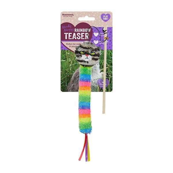 Rosewood Moody Moggy Rainbow Teaser - Case of 4